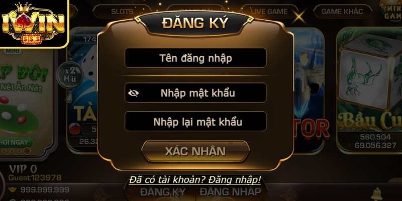 Cách thức đăng ký iwin chi tiết cho tân thủ