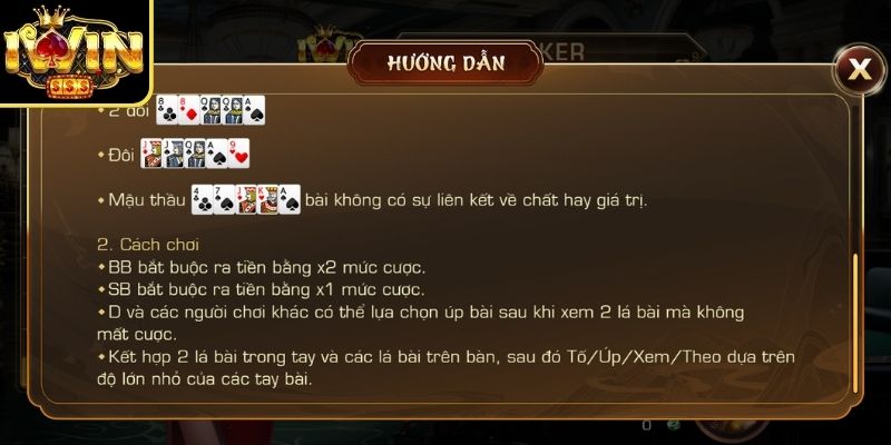Poker Iwin nổi tiếng với sự các vòng đấu trí